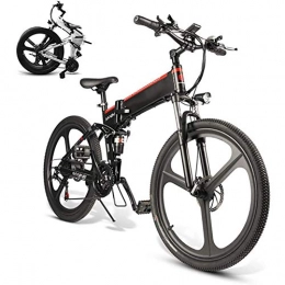 Gowell 26" Bicicletta Elettrica Pieghevole Misto Adulto 10AH 48V 350W Bici Elettriche al Lavoro Batteria Cambio Shimano 25 velocit E-Bike para Adultos
