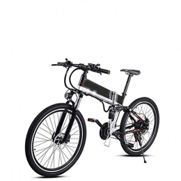 LZMXMYS Bici LZMXMYS Bici elettrica, 48v bici di montagna elettrica e 500W Assist elettrica esterna Bicicletta Neve bici for adulti in alluminio motorino elettrico 8 Speed Gear e-bike con rimovibile 48v 10.4a ba