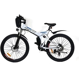 MYATU Mountain bike elettrica pieghevoles Myatu Bicicletta elettrica S4143 250W 36V 10.4Ah
