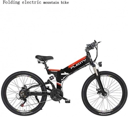 QZ Mountain bike elettrica pieghevoles QZ Montagna Adulto Bici elettrica, 48V 10AH Batteria al Litio, noleggio 480W in Lega di Alluminio elettrici, 21 velocit off-Road Bicicletta elettrica, 26 Pollici Ruote
