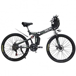 SBR Bici SBR Bici elettrica per Bici elettrica per Adulti, Bici elettrica Pieghevole MTB Dirtbike, 26"48V 10Ah 350W, Biciclette elettriche Pieghevoli Facili da riporre per Uomo
