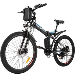 FLZ Bici STEP STOOL Batteria per mountain bike elettrica per uso domestico batteria per auto scooter, ciclomotore intelligente per uomo adulto, guida urbana fuoristrada all'aperto Incrociatore / Blau /