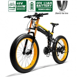 TCYLZ Ebikes, bicicletta elettrica, pneumatici per biciclette elettriche, mountain bike 26 E-Bike con batteria al litio da 48 V, 13 Ah/1000 W, con cambio Shimano a 21 marce.
