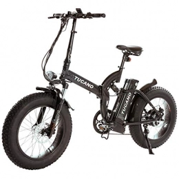 Tucano Bikes S.L Mountain bike elettrica pieghevoles Tucano Bikes Monster 20" FS Gris Antracite …