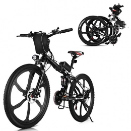 Vivi Bici VIVI 26" 350W pieghevole elettrico pieghevole ripiegabile Mountain Bike 36V 8AH rimovibile batteria integrale ruota E-Bike