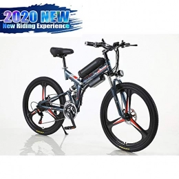 WeiX Bici elettrica, Bici elettrica Pieghevole E-Bike Scooter City Mountain Bicycle Booster Intelligente Mountain Bike, Kit di conversione Bici elettrica con Batteria