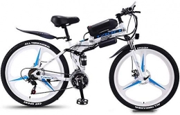 ZJZ Bici ZJZ Bicicletta elettrica Pieghevole E-Bike 26 `` Bicicletta elettrica con Motore 36V 350W e 21 velocità Gear Snow Bicycle Ciclomotore Elettrico Mountain Bike Telaio in Alluminio