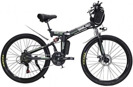 ZJZ Bici ZJZ Biciclette elettriche da Bicicletta Bicicletta Pieghevole per Adulti, Mountain Bike elettrica da 26 Pollici City E-Bike, Bicicletta Leggera per Adolescenti Uomini Donne