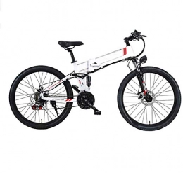 ZJZ Bici ZJZ Mountain Bike elettrica, 350 W E-Bike 26"Bicicletta elettrica in Alluminio per Adulti con Batteria agli ioni di Litio Rimovibile 48V 8AH / 10AH 21 Marce