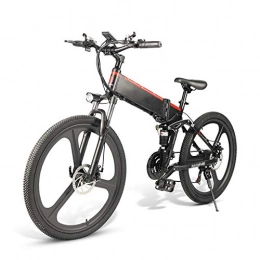 ZLBZBB Folding Mountain Bike, 21-Livello di Spostamento Assisted 48V Batteria al Litio da 26 Pollici in Lega di Alluminio Elettrico Pieghevole Mountain Bike - Bici elettrica