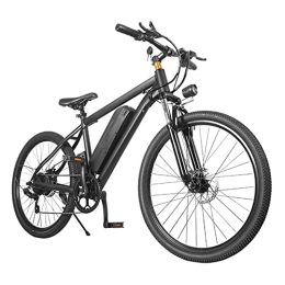 通用 Mountain bike elettriches 250W MK010 E Bike, 26'' Bicicletta Elettrica Pedelec Snow E-Mountainbike per Adulti Donne e Uomini, 25 km / h Bici Elettriche, Bici Elettrica Shimano 7 velocità con 36V 10Ah Rimovibile Batteria