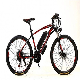 XXL-G Bici 26" bici elettrica per adulti, bici di montagna elettrica / Commute Ebike con 250W motore, professionista 21Speed Trasmissione Ingranaggi, Rosso