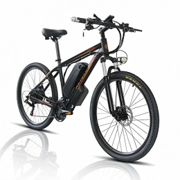 26” E-Bike City Bike, Bicicletta Elettrica a Pedalata Assistita Unisex Adulto, Batteria Removibile da 48V 13A, Motore da 500W/1000W
