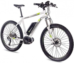 HWENJ Mountain bike elettriches 27.5 pollici E-mountain bike Bosch - E-Mounter 1.0 Bianco 44 centimetri - bici elettrica, elettrico per gli uomini e le donne in bicicletta con la linea Bosch prestazioni del motore 250W.