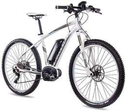 HWENJ Mountain bike elettriches 27.5 pollici E-mountain bike Bosch - E-Mounter 3.0 Bianco 44 centimetri - bici elettrica, bicicletta elettrica per gli uomini e le donne - Bosch Motore linea performance CX 250W, 75nm - i.