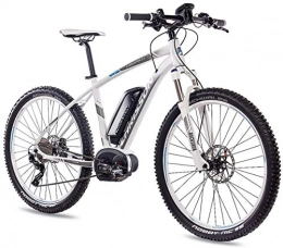 HWENJ Bici 27.5 pollici E-mountain bike Bosch - E-Mounter 3.0 Bianco 52 centimetri - bici elettrica, bicicletta elettrica per gli uomini e le donne - Bosch Motore linea performance CX 250W, 75nm - i.