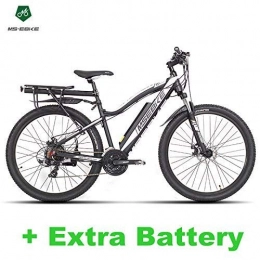 AA-folding electric bicycle Bici AA-folding electric bicycle ZDDOZXC 21 velocit, 27, 5 Pollici Pedal Assist Bicicletta elettrica, 36V Invisibility Battery, Suspension Fork, Both Disc Brake, E Bike Mountain Bike