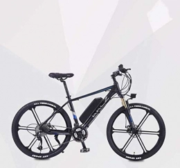 AISHFP Bici Adulti 26 inch Electric Mountain Bike, 36V Batteria al Litio 27 velocità Bicicletta elettrica, ad Alta Resistenza Telaio Lega di Alluminio, magnesio Lega, C, 40KM