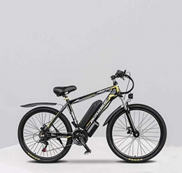 AISHFP Mountain bike elettriches Adulti 26 inch Electric Mountain Bike, 48V Batteria al Litio Lega di Alluminio Bicicletta elettrica, 27 Display LCD velocità con / Olio per Freni, 10AH