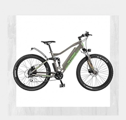 AISHFP Mountain bike elettriches Adulti 27.5 inch Electric Mountain Bike, Sospensione Fuoristrada Lega di Alluminio Bicicletta elettrica di 7 velocità, con Display LCD Multifunzione, B, 70KM