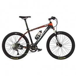 AIAIⓇ Mountain bike elettriches AIAIⓇ T8 26 Pollici Cool E Bike, Sistema di sensori di Coppia a 5 Gradi, 9 velocità, Freni a Disco a Olio, Forcella Ammortizzata, pedalata assistita per Bici elettrica