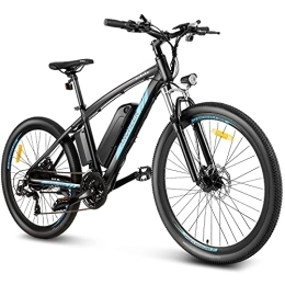 Ancheer Mountain bike elettriches ANCHEER 27.5" Mountain Bike Elettrica, Bici Elettrica per Adulti 250W E-Bike con Batteria agli Ioni di Litio 36V 10Ah, Bicicletta Elettrica con Display LCD, 21 Velocità (27.5" 36V 10Ah LCD)