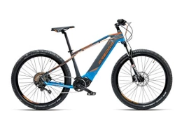 ARMONY Mountain bike elettriches Armony Predaia, Bicicletta Elettrica Unisex Adulto, Grigio Blu, 27, 5