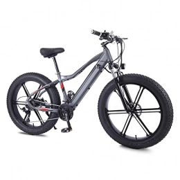 AWJ Mountain bike elettriches AWJ Bici elettriche per Adulti Bici elettrica da 750 W per Adulti 264.0 Pollici Fat Tire Bicicletta elettrica da Montagna 48V 10.4AE Bici 27 velocità Snow EBike