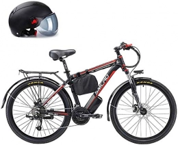 WJSWD Bici Bici elettrica, 26" 500W scomparsa / acciaio al carbonio Materiale Città bici elettrica assistita elettrica di sport della bicicletta della montagna della bicicletta con 48V batteria al litio rimovibi