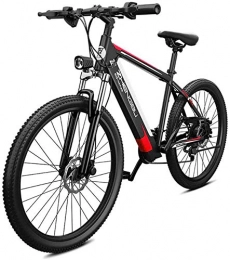 WJSWD Mountain bike elettriches Bici elettrica, 26 pollici bici di montagna elettrica Ebikes 400W 48V rimovibile agli ioni di litio 27-Velocità E-MTB for Adulti Uomo Donna all'aperto equitazione Batteria al litio Beach Cruiser per a