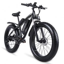  Mountain bike elettriches bici elettrica 26 pollici E-bike con batteria al litio 48V 17AH e Shimano 7 velocità Unisex