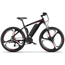 AORISSE Mountain bike elettriches Bici elettriche 27 velocità per adulti per pendolari elettrici per bicicletta da montagna ruota integrata 26 "250 W 36 V batteria al litio Ebike per ciclismo all'aperto, Electric Durability 90KM