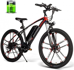 CASTOR Mountain bike elettriches Bici elettriche Bike elettrica da 26 Pollici 350 W 48 V 8Ah Motor Motor Bike Bike Waterresistant 30km / h ad Alta velocità Ebike Men Adult / City / Offroad Trip