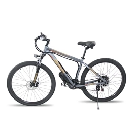 BANA Mountain bike elettriches Bicicletta elettrica 26 / 29 pollici, batteria Samsung 18Ah (864 Wh), mountain bike 21 velocità, adatta per uomini e donne adulti. (26 pollici, grigio)