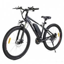 Kara-Tech Bici Bicicletta elettrica da 27, 5 pollici, 8 Ah, in alluminio, 21 marce, Shimano LCD Pedelec