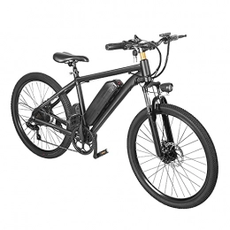 U/C Mountain bike elettriches Bicicletta elettrica da adulto, 7 velocità, batteria 36 V / 10 Ah, motore brushless, 350 W, durata 35 km / / 60 KM, in modalità PAS, mountain bike, pneumatici da 26 pollici, velocità massima 30 KM
