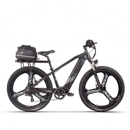 RICH BIT Mountain bike elettriches Bicicletta elettrica, freno a disco idraulico da 29'' Mountain bike elettrica per adulti con batteria agli ioni di litio rimovibile da 48 V / 10 Ah, motore da 500 W e Shimano 7 velocità (Pendenza 1.0)