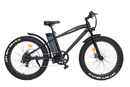 Bicicletta elettrica SK Off Road [regalo casco e guanti skateflash] Potenza -250 W - Batteria LG Litio 36 V 10 Ah - 25 km di autonomia - Colore nero