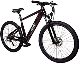 ZJZ Mountain bike elettriches Biciclette, bicicletta elettrica da 27, 5 pollici con batteria nascosta e batteria per ammortizzatori anteriori e posteriori Mountain bike, con batteria agli ioni di litio da 36 V 10, 4 Ah 250 W, utiliz