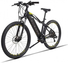 HCMNME Bici Biciclette elettriche per adulti 27.5 pollici bici 48V Mountain elettrici for adulti 400W urbano pendolarismo bicicletta elettrica batteria al litio rimovibile, turni 21 velocità Gear Ebike per uomo