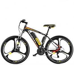 ZJZ Mountain bike elettriches Biciclette elettriche per adulti, Mountain bike da uomo, Biciclette ad alto contenuto di carbonio Biciclette All Terrain, Bicicletta da bicicletta con batteria agli ioni di litio da 26 "36V 250W rimov