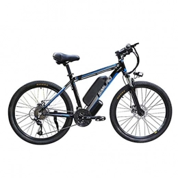 Seesaw Bici Biciclette Elettriche per Adulti, Mountain Bike Intelligenti Possono Spostare 48V / 10Ah Batteria agli Ioni Litio Grande capacità Bicicletta Elettrica Pendolare Lega Alluminio da 360 W, Dark Blue