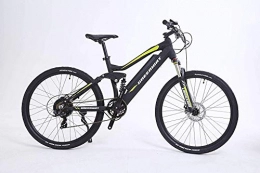 BIKERIDERZ Mountain Bike elettrica E-Bike 250W E-MTB 10.6 AH, cella Samsung Fino a 50 chilometri