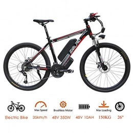 canoy Bicicletta elettrica, Mountain Bici 26 Pollici,Smart Folding Portatile E-Bike 21 velocit Trekking Ebike C
