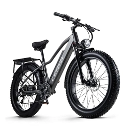 Ceaya Bici CEAYA Bici Elettriche, Bici Elettrica per Adulti Mountain E-Bike Fat Tire 26 Pollici con Batteria Staccabile 48V18AH, Shimano 8 Velocità