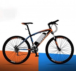 CXY-JOEL Mountain bike elettriches CXY-JOEL Bici Elettrica, 26 'Mountain Bike per Adulto, Biciclette Fuoristrada, 30Km / H Velocit Sicura 100Km Batteria Agli Ioni Di Litio Rimovibile, Ebike Intelligente, 36V / 26In | Arancione A2
