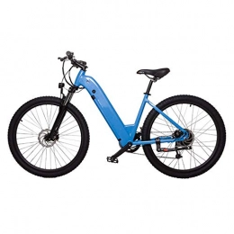 CXY-JOEL Mountain bike elettriches CXY-JOEL Mountain Bike Elettrica per Adulti, Motore da 250 W, 27, 5 Pollici, Bici Elettrica da Crociera, Doppio Freno a Disco, Telaio in Alluminio a 6 Velocità