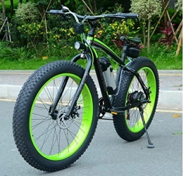 Desay Mountain bike elettriches Desay 1000W 26IN Electric E Bike Fat Tire Snow Beach Mountain 22 Speed Bicycle New