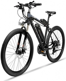 Erik Xian Mountain bike elettriches Elettrica bici elettrica Mountain Bike Bici elettrica Montagna for gli adulti, 26 '' bicicletta elettrica 250W 36V 10Ah rimovibile di alta capacità agli ioni di litio 21 Speed ​​Gear con Rear Seat per