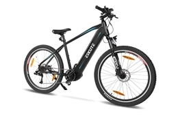 ESKUTE Mountain bike elettriches ESKUTE Bici Elettrica MTB 27.5" Netuno Pro con Motore Centrale 250w, Batteria con Celle Samsung 36V 14, 5A per Adulti Unisex Cambio a 9 Velocità